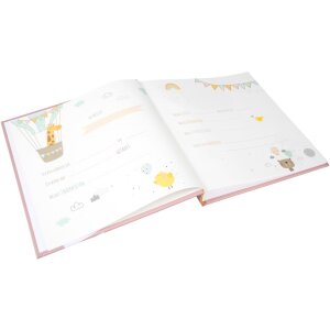 Goldbuch álbum bebé Polly rosa 30x31 cm 60 páginas blancas