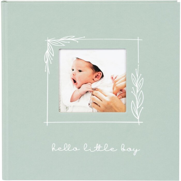 Goldbuch álbum bebé hello little boy 30x31 cm 60 páginas blancas