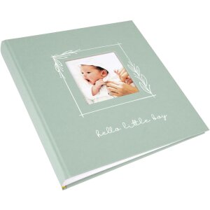 Goldbuch álbum bebé hello little boy 30x31 cm 60 páginas blancas
