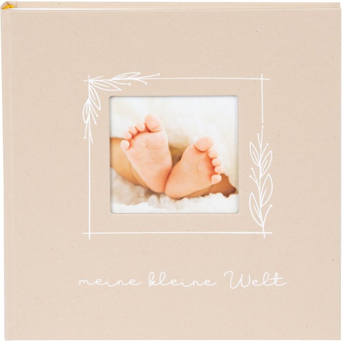 Goldbuch álbum bebé mi pequeño mundo 30x31 cm 60 páginas blancas