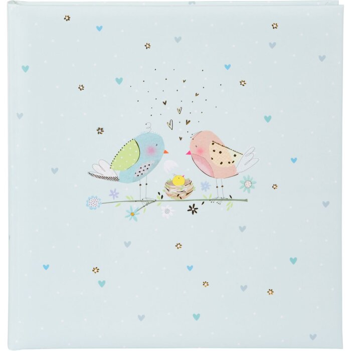 Goldbuch álbum bebé Loving Birds Boy 30x31 cm 60 páginas blancas