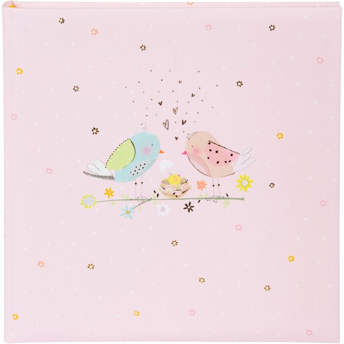 Goldbuch álbum bebé Loving Birds Girl 30x31 cm 60 páginas blancas