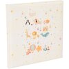 Goldbuch álbum bebé Toy Zoo 30x31 cm 60 páginas blancas motivo animal gofrado plata