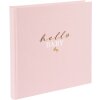 Goldbuch álbum bebé hello.baby rosé 30x31 cm 60 páginas blancas