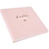 Goldbuch álbum bebé hello.baby rosé 30x31 cm 60 páginas blancas