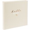 Goldbuch álbum bebé hello.baby Beige 30x31 cm 60 páginas blancas
