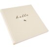 Goldbuch álbum bebé hello.baby Beige 30x31 cm 60 páginas blancas