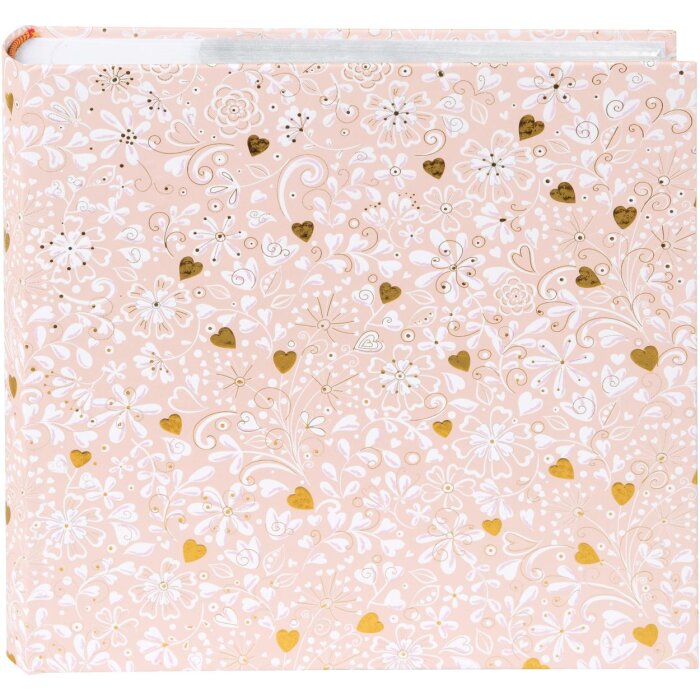 Álbum Goldbuch Finamente rosado 200 fotos 10x15 cm