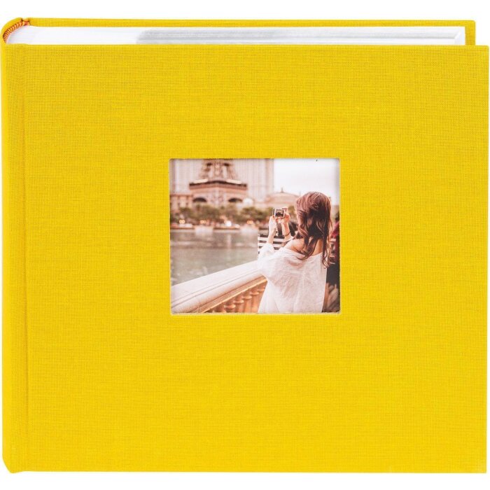 Goldbuch álbum de notas Bella Vista mostaza 200 fotos 10x15 cm