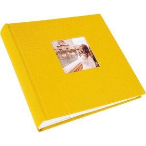 Goldbuch álbum de notas Bella Vista mostaza 200 fotos 10x15 cm