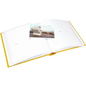 Goldbuch álbum de notas Bella Vista mostaza 200 fotos 10x15 cm