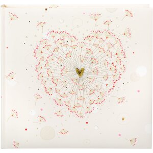 Goldbuch álbum de fotos Golden Heart 25x25 cm 60...