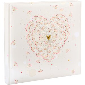 Goldbuch álbum de fotos Golden Heart 25x25 cm 60 páginas blancas