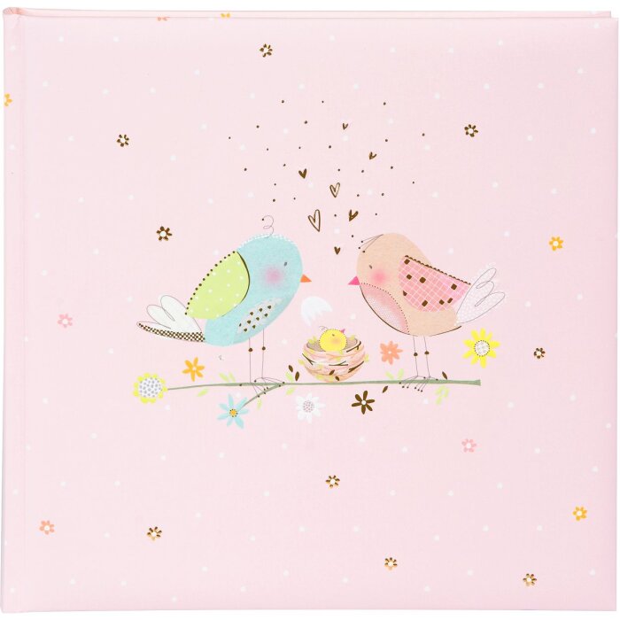 Goldbuch álbum de fotos Loving Birds Girl 25x25 cm 60 páginas blancas