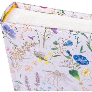 Goldbuch álbum de fotos Pradera de verano lila 25x25 cm 60 páginas blancas