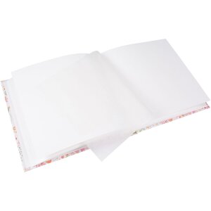 Goldbuch álbum de fotos Pianta rossa 25x25 cm 60 páginas blancas con glassine