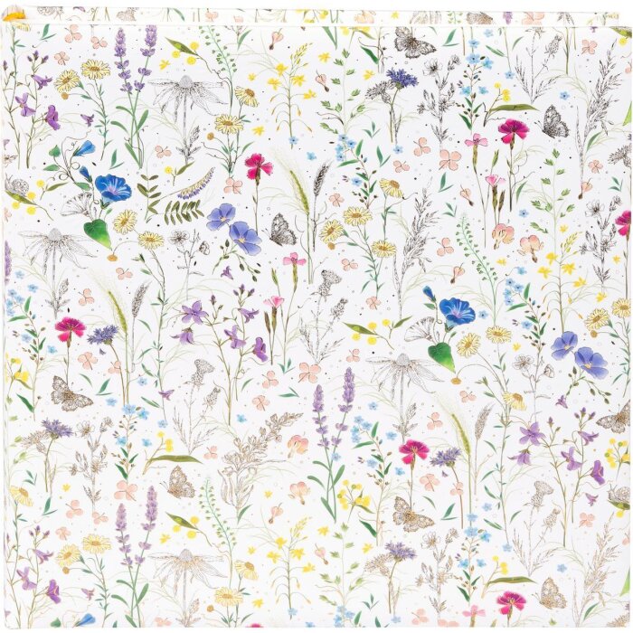 Goldbuch álbum de fotos motivo Prado de verano blanco 30x31 cm 60 páginas blancas