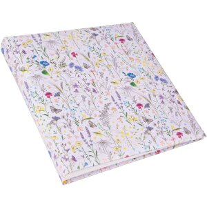 Goldbuch álbum de fotos motivo Pradera de verano lila 30x31 cm 60 páginas blancas