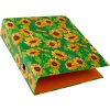 Carpeta motivo Goldbuch Verde girasol Mecanismo de 2 anillas 8 cm lomo DIN A4