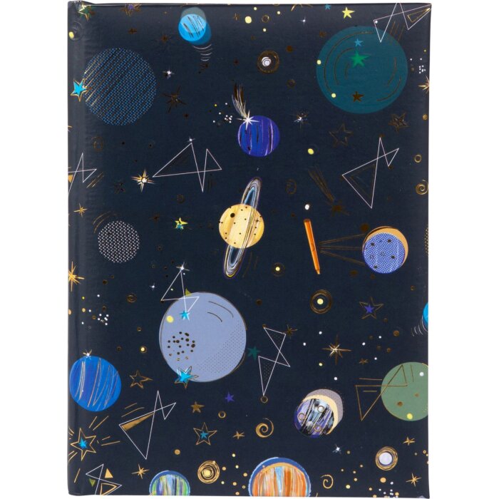 Libro de Oro de los Amigos Universo 15x21 cm 88 páginas ilustradas