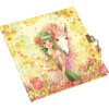 Goldbuch diario con cerradura Akira 16,5x16,5 cm 96 páginas blancas