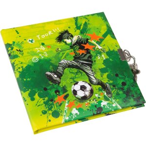 Goldbuch diario con cerradura Stürmer 16,5x16,5 cm 96 páginas blancas