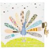 Goldbuch diario con cerradura Pavo 16,5x16,5 cm 96 páginas blancas