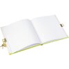 Goldbuch diario con cerradura Pavo 16,5x16,5 cm 96 páginas blancas