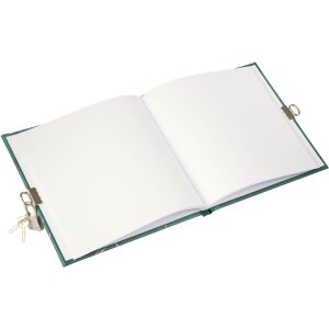Agenda Goldbuch con cerradura Peonía 16,5x16,5 cm 96 páginas blancas