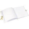 Agenda Goldbuch con cerradura Lucky Clover 16,5x16,5 cm 96 páginas blancas