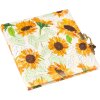Goldbuch Agenda con cerradura Girasol blanco 16,5x16,5 cm 96 páginas blancas