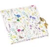 Agenda Goldbuch con cerradura Pradera de verano blanca 16,5x16,5 cm 96 páginas blancas