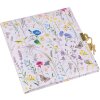 Agenda Goldbuch con candado Pradera de verano lila 16,5x16,5 cm