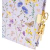 Agenda Goldbuch con candado Pradera de verano lila 16,5x16,5 cm