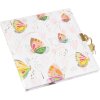 Agenda Goldbuch con cerradura Mariposa 16,5x16,5 cm 96 páginas blancas
