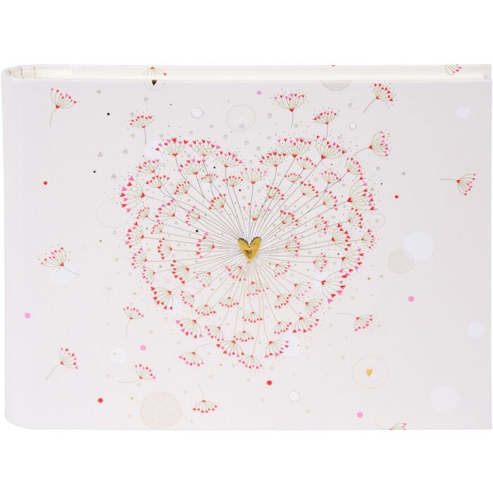 Goldbuch Libro de Visitas Corazón de Oro 29x23 cm 50 páginas blancas