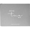 Goldbuch libro de visitas de fotos sólo nosotros dos gris 29x23 cm 50 páginas blancas