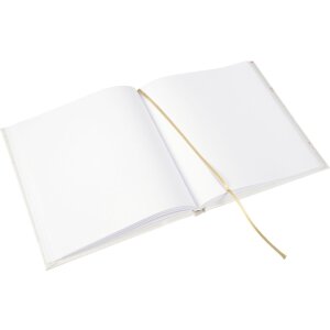Libro de Oro Libro de Invitados de Boda Corazón de Oro 23x25 cm 176 páginas