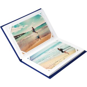 Goldbuch leporello álbum de fotos Bella Vista azul 14 fotos 10x15 cm