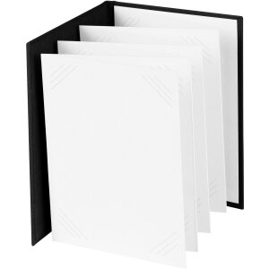 Goldbuch leporello álbum de fotos Bella Vista negro 14 fotos 10x15 cm