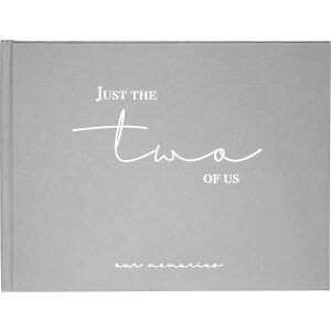 Goldbuch libro de visitas los dos solos gris 25x20 cm 100...