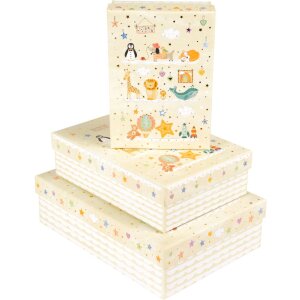 Estuche de cartón Goldbuch Toy Zoo juego de 3...