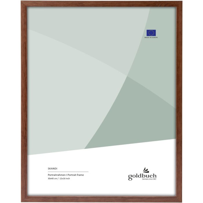 Goldbuch marco de madera Skandi 30x40 cm marrón