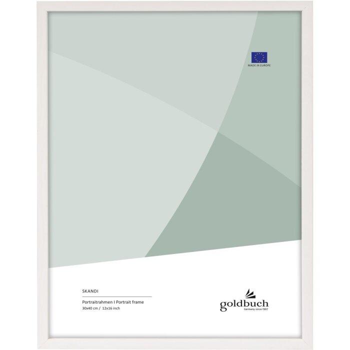 Goldbuch marco de madera Skandi 30x40 cm blanco