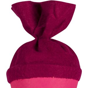 Bolsa escolar artesanal Goldbuch con cierre de fieltro 15 cm rosa