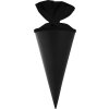 Bolsa escolar artesanal Goldbuch con cierre de fieltro 15 cm negro