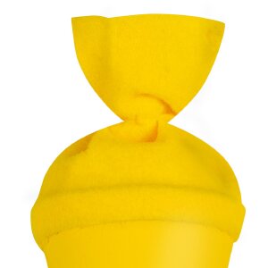 Bolsa escolar artesanal Goldbuch con cierre de fieltro de color 35 cm amarillo