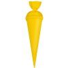 Bolsa escolar artesanal Goldbuch con cierre de fieltro de color 35 cm amarillo
