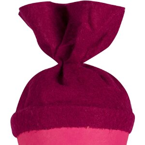 Bolsa escolar artesanal Goldbuch con cierre de fieltro de color 35 cm rosa