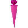 Goldbuch bolsa escolar artesanal 50 cm cierre de fieltro de color rosa
